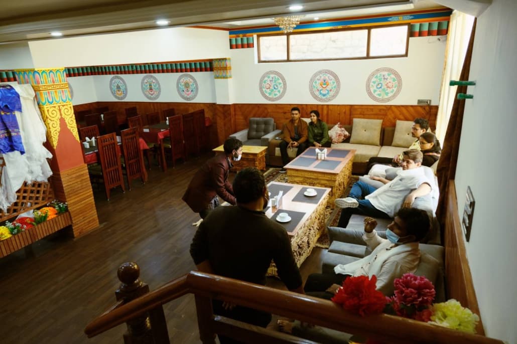 Hotel lounge